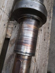 shaft press before